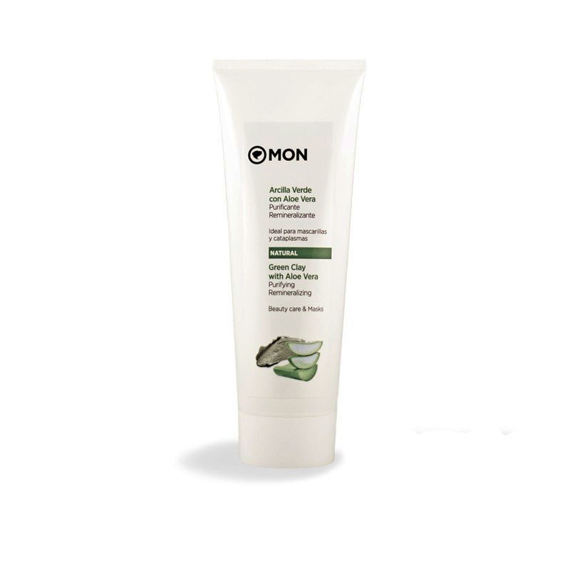 Arcilla verde con aloe tubo 300g MON