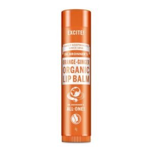 Balsamo labial de naranja y jengibre bio Dr. Bronner's