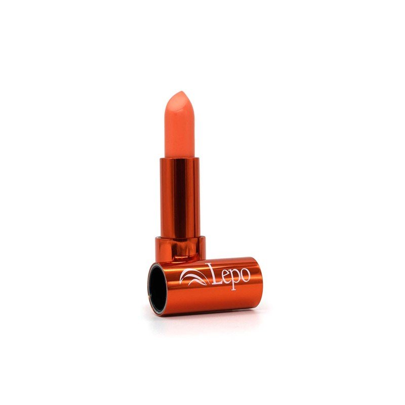 Barra labios cambiacolor PH sensible Naranja (tono coral suave) Lepo - Imagen 2