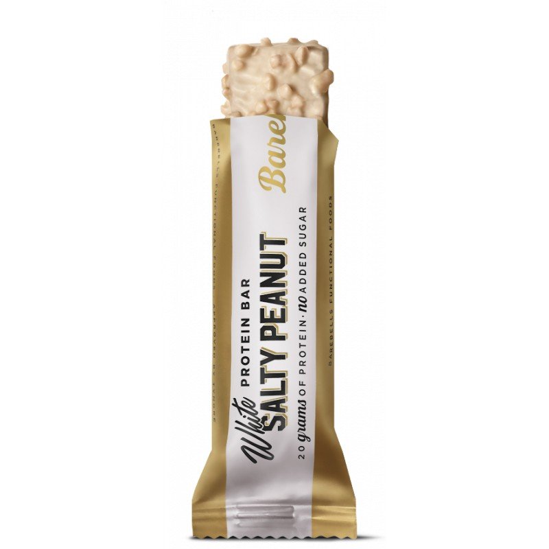 Barrita proteica blanca cacahuetes salados-White salty peanut 12x55g Barebells - Imagen 2