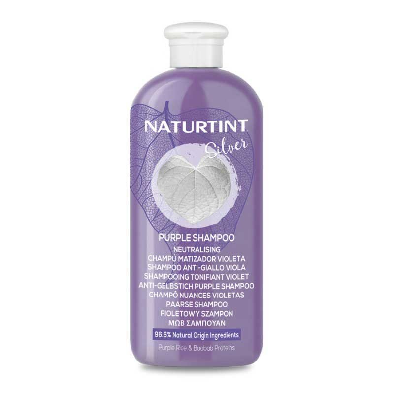 Champu Silver matizador violeta 330ml Naturtint - Imagen 2