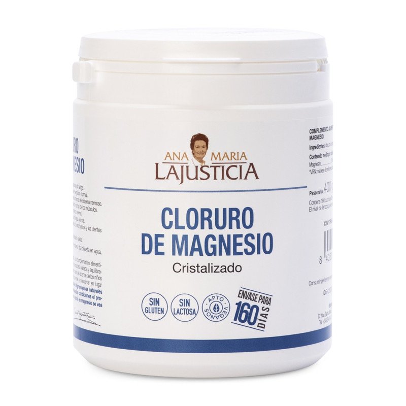 Cloruro de magnesio cristalizado 400g Ana Maria Lajusticia