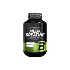 Creapure Mega Creatina 120 caps BiotechUSA