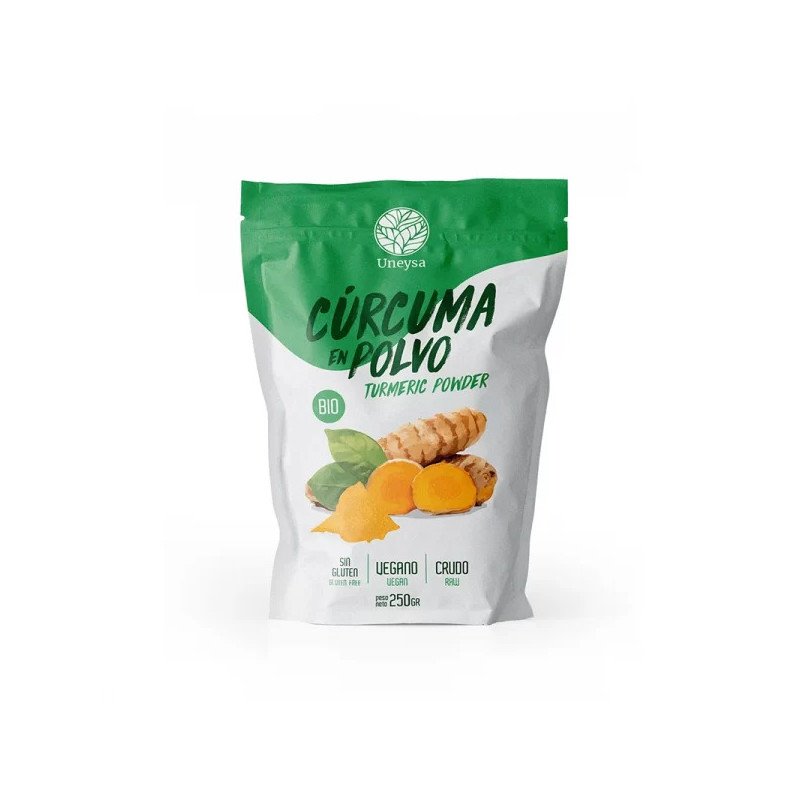Curcuma en polvo Bio 250g Uneysa