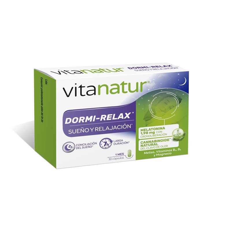 Dormi Relax sueño y relajacion 30 capsulas Vitanatur - Imagen 3