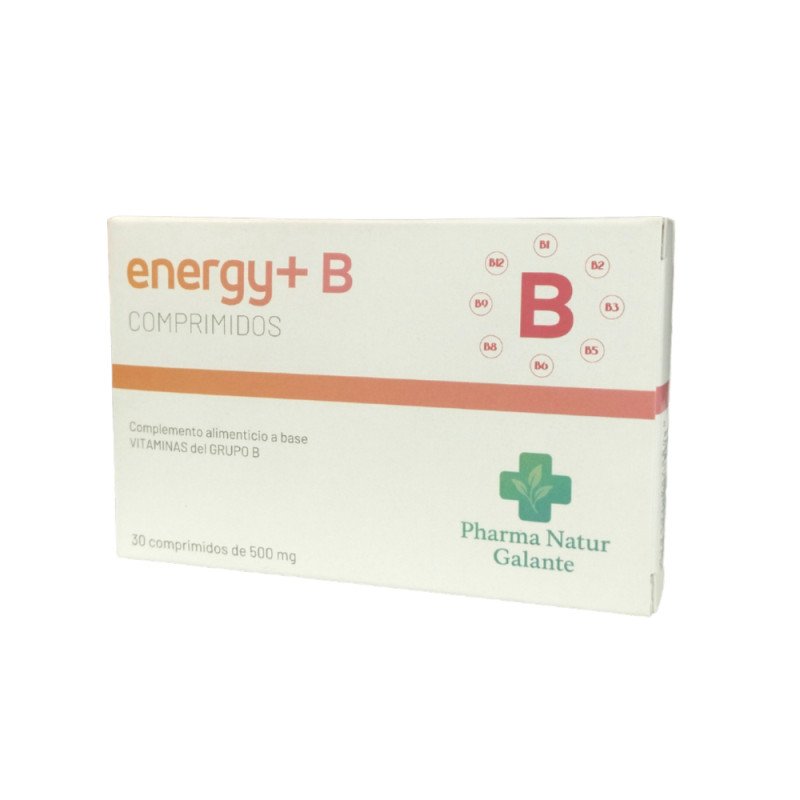 Energy+ B 500mg 30 comprimidos Pharma Natur Galante