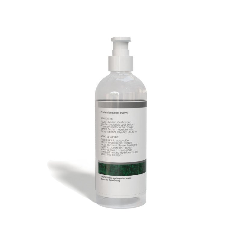 Gel de Aloe vera con camomila y acido hialuronico 500ml Sotya - Imagen 3
