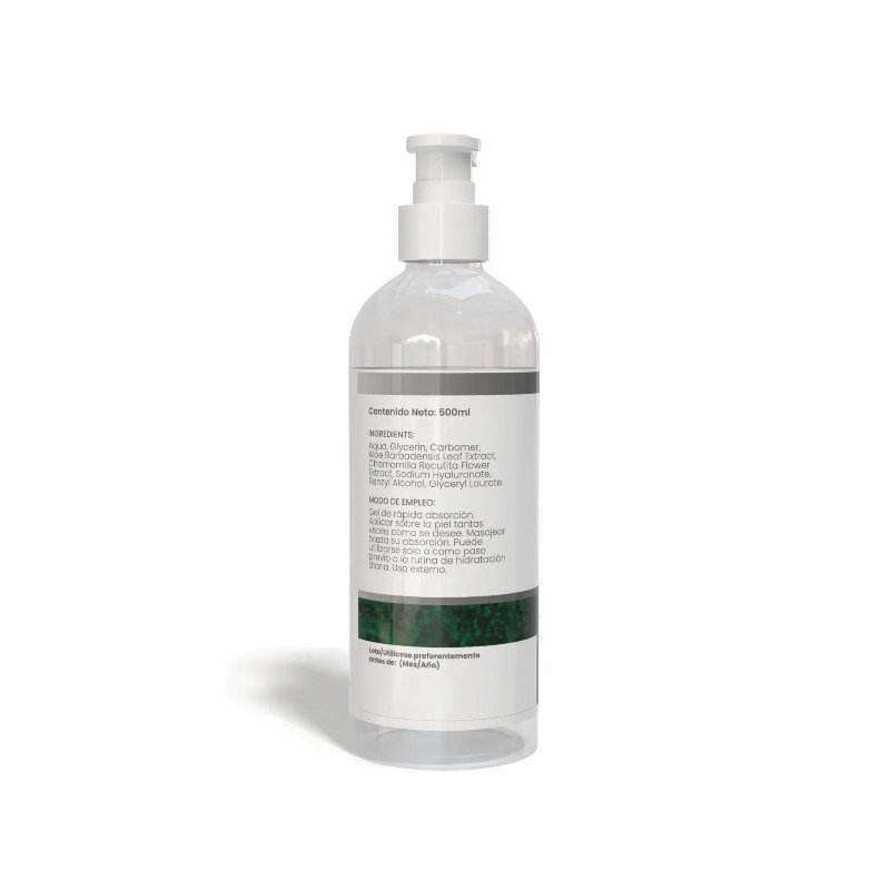Gel de Aloe vera con camomila y acido hialuronico 500ml Sotya - Imagen 4