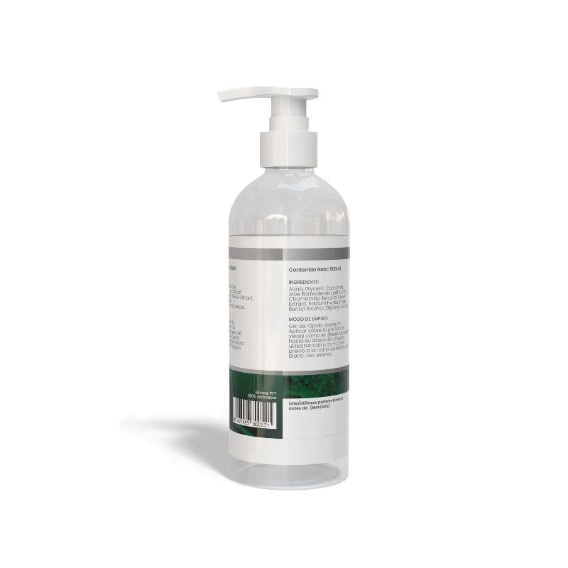 Gel de Aloe vera con camomila y acido hialuronico 500ml Sotya - Imagen 5