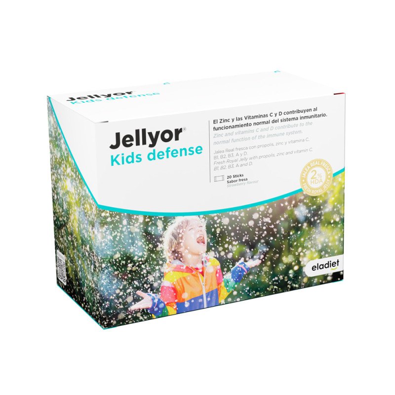 Jellyor Kids defense Jalea Real fresca y propolis 20 stick Eladiet