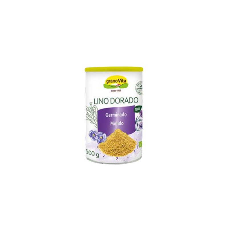 Lino Germinado molido Bio 500g Granovita