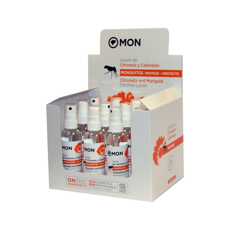 Locion repelente de mosquitos citronela y calendula 75ml Mon Deconatur - Imagen 2