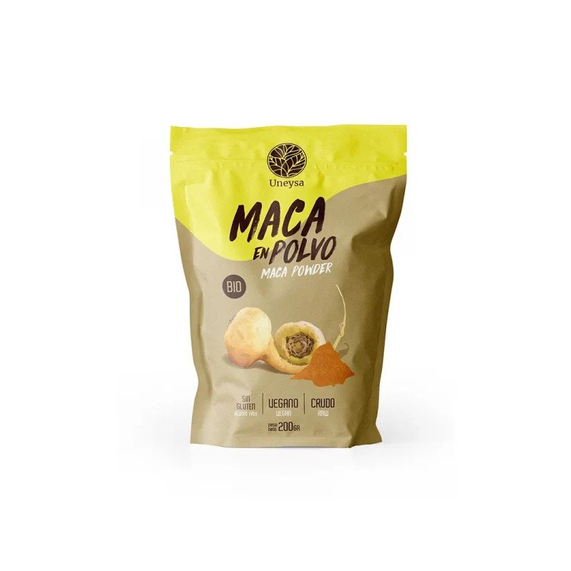 Maca en polvo Bio 200g Uneysa