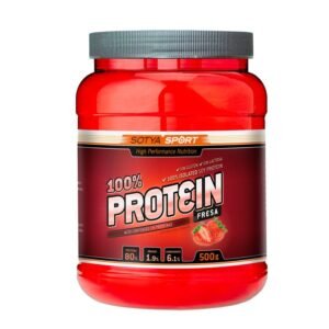 Proteina de soja isolada fresa 500g Sotya SPORT