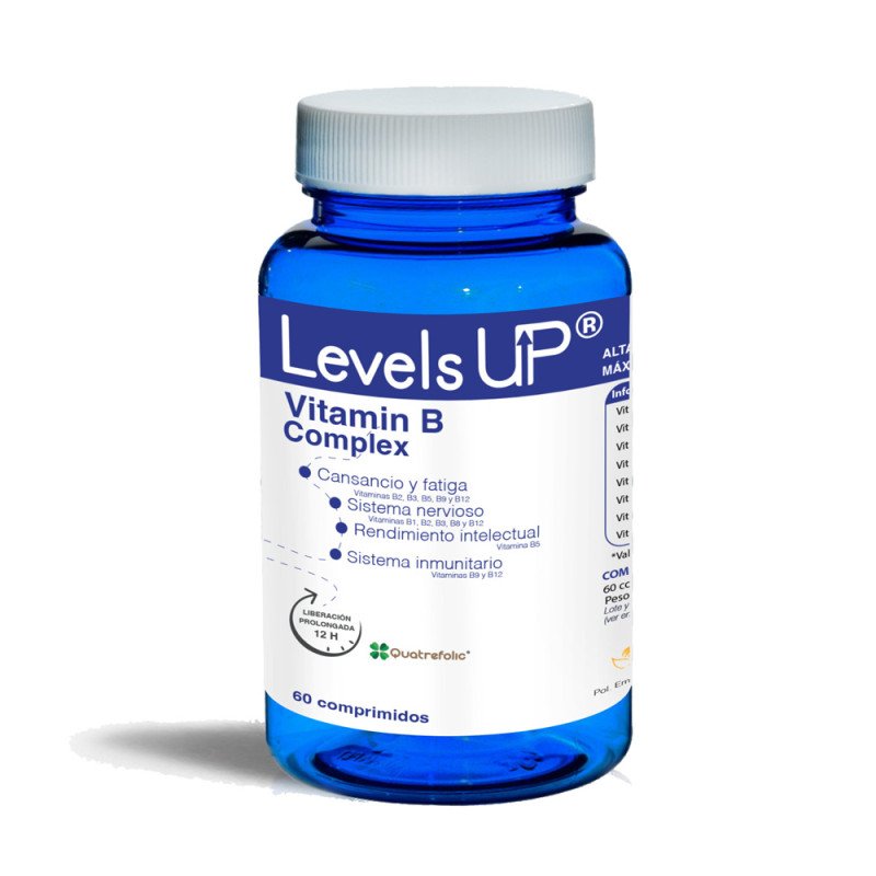Vitamina B Complex 60 comp Levels Up