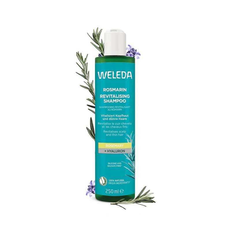 Champu Revitalizante de Romero 250ml Weleda - Imagen 2