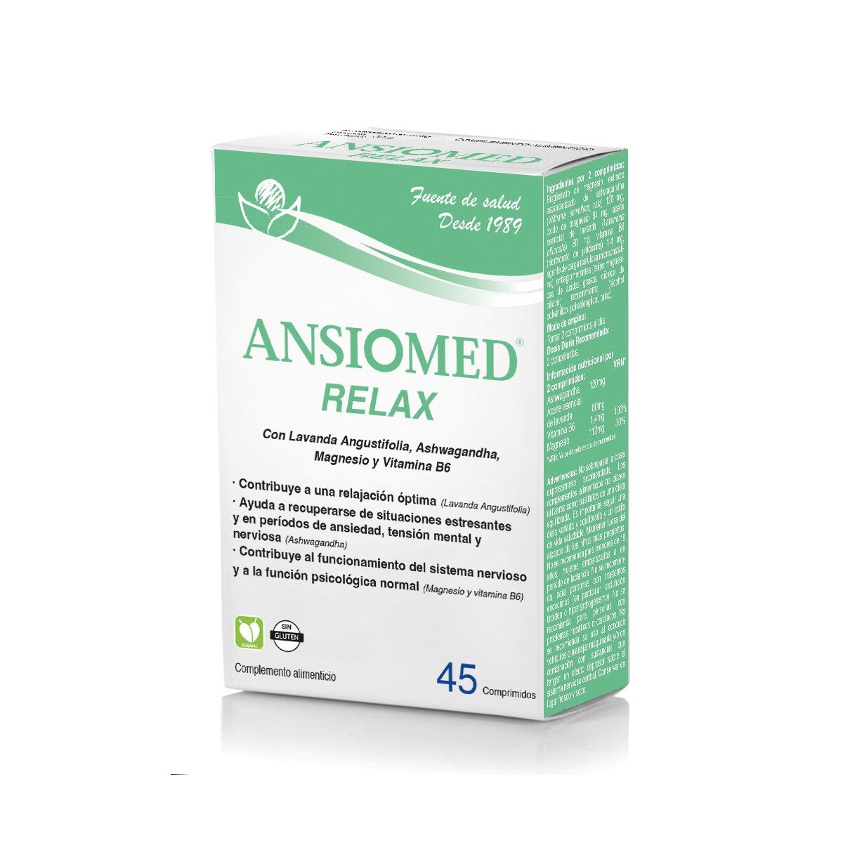 Ansiomed Relax 45 comprimidos Bioserum - Imagen 2
