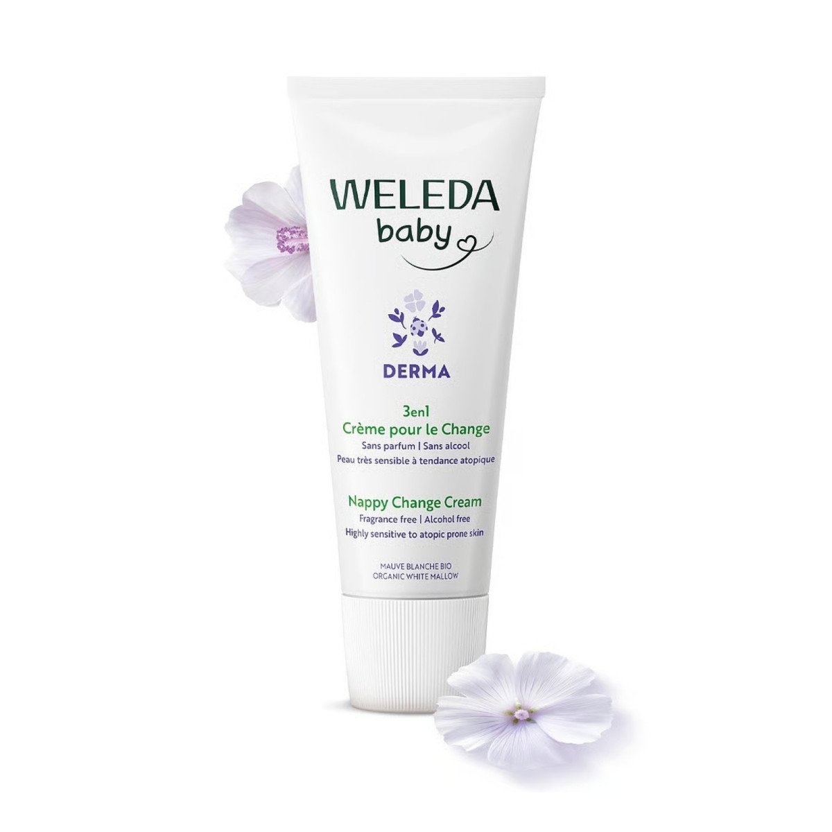 Baby Derma Crema pañal 3 en 1 bebe y niño 50ml Weleda - Imagen 4