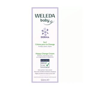 Baby Derma Crema pañal 3 en 1 bebe y niño 50ml Weleda