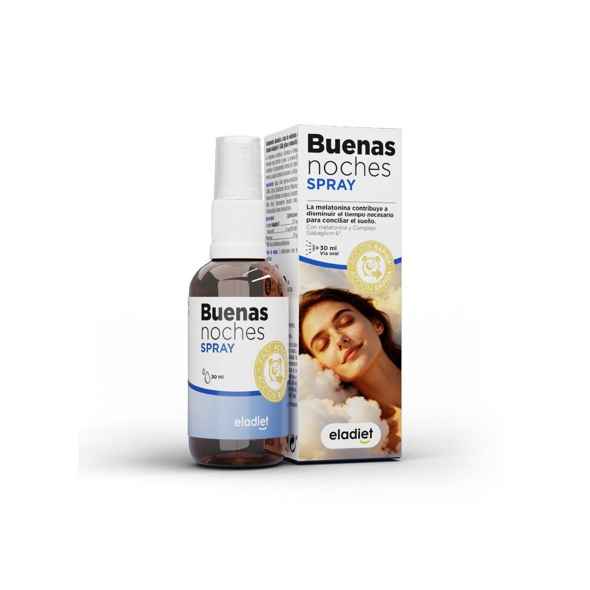 Buenas Noches Spray (via oral) 30ml Eladiet - Imagen 2