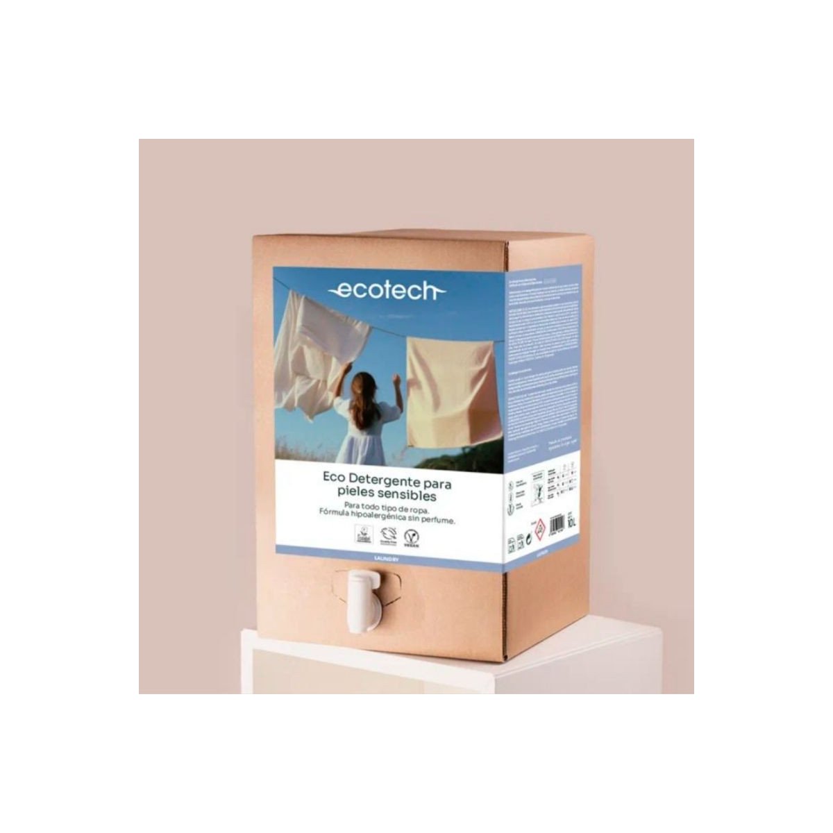 Detergente liquido ropa (Laundry)10L Ecotech