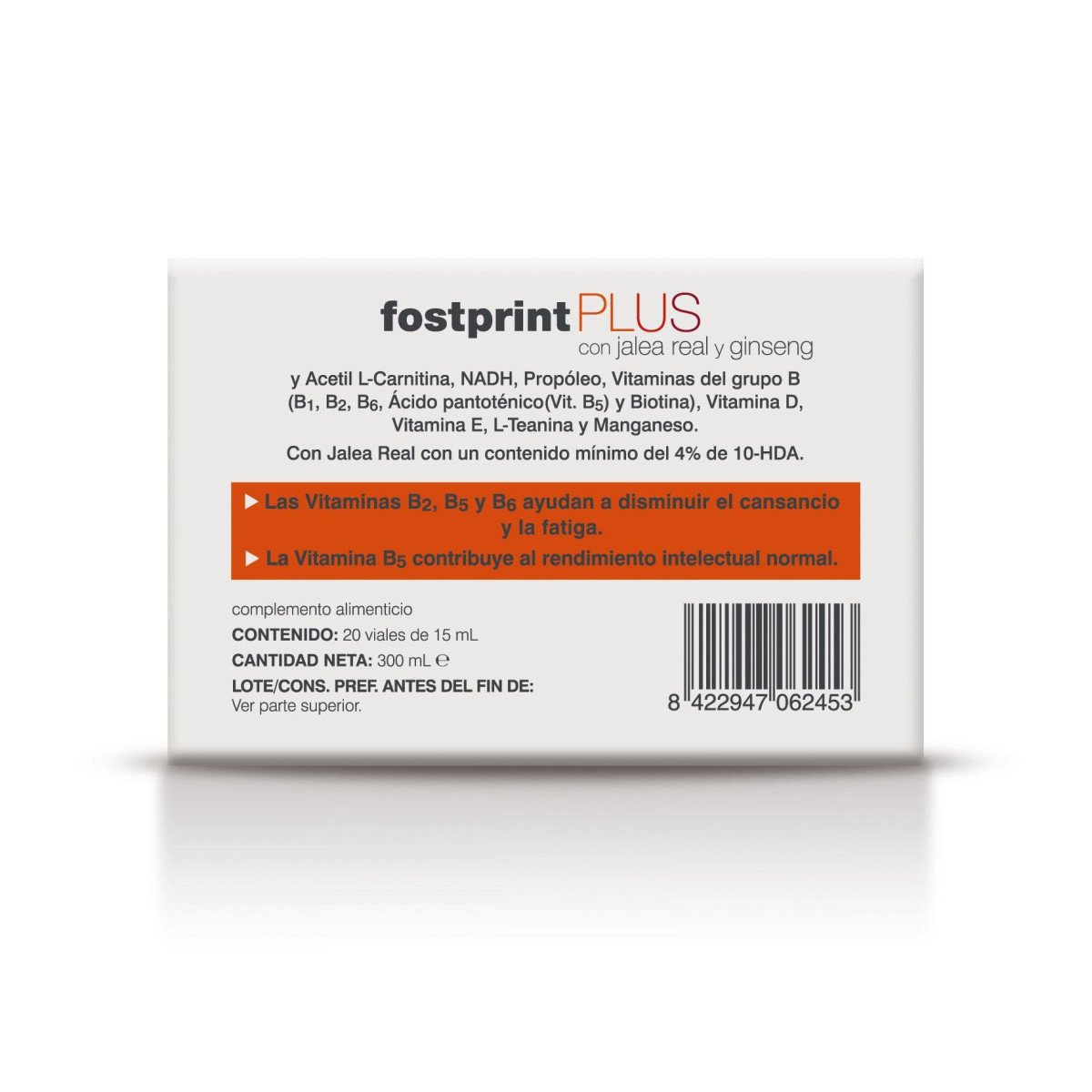 Fost Print Plus 20 viales x 15ml Soria Natural - Imagen 2