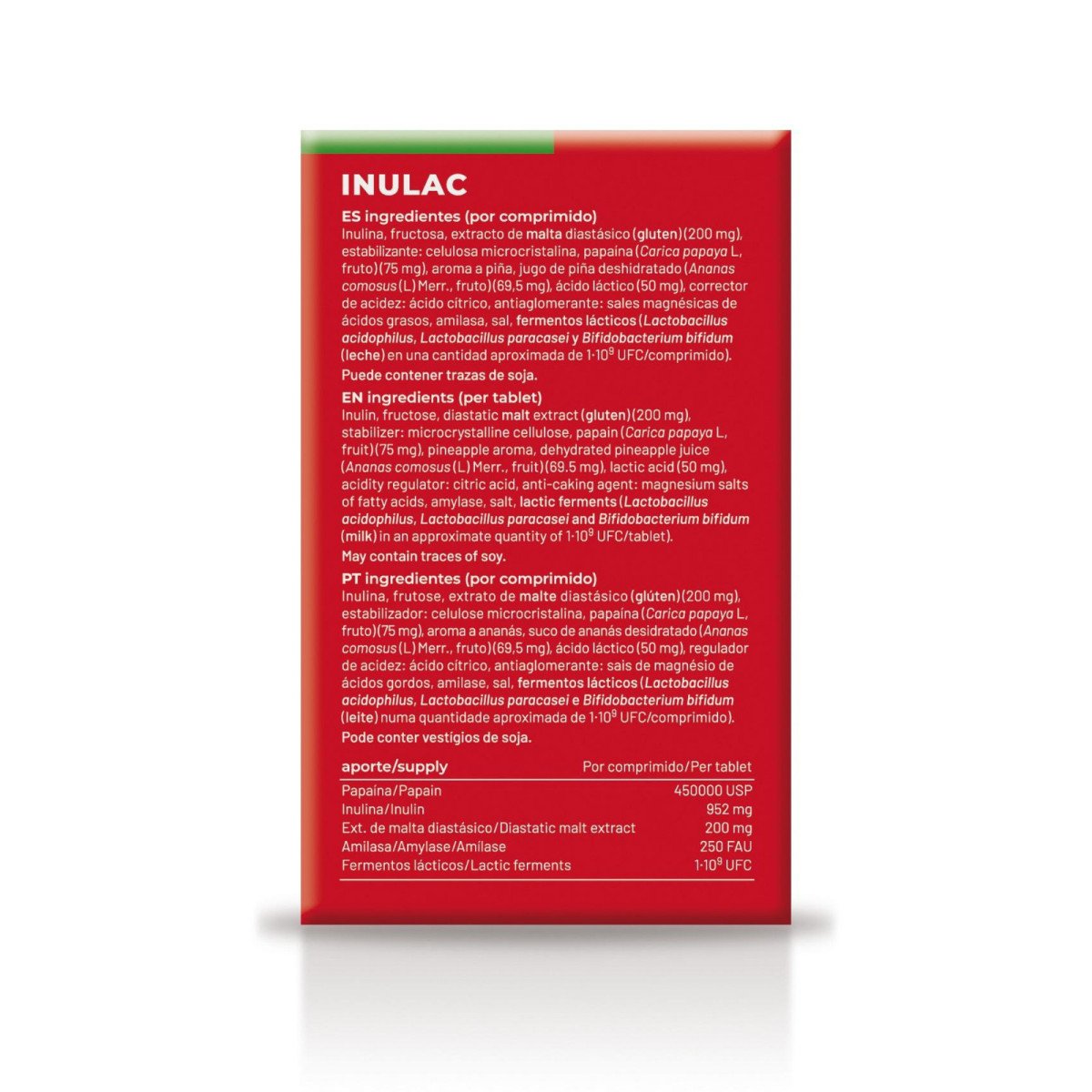 Inulac tablets 30 comp Soria Natural - Imagen 3