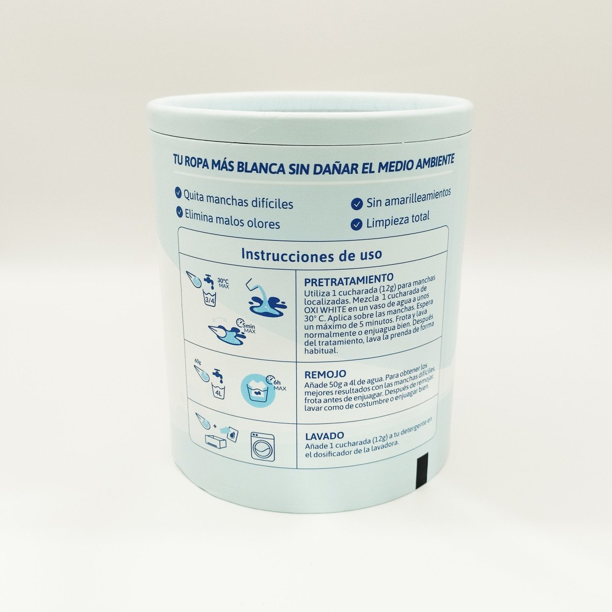 Oxi White Polvo Blanqueador 20 usos Natulim - Imagen 2