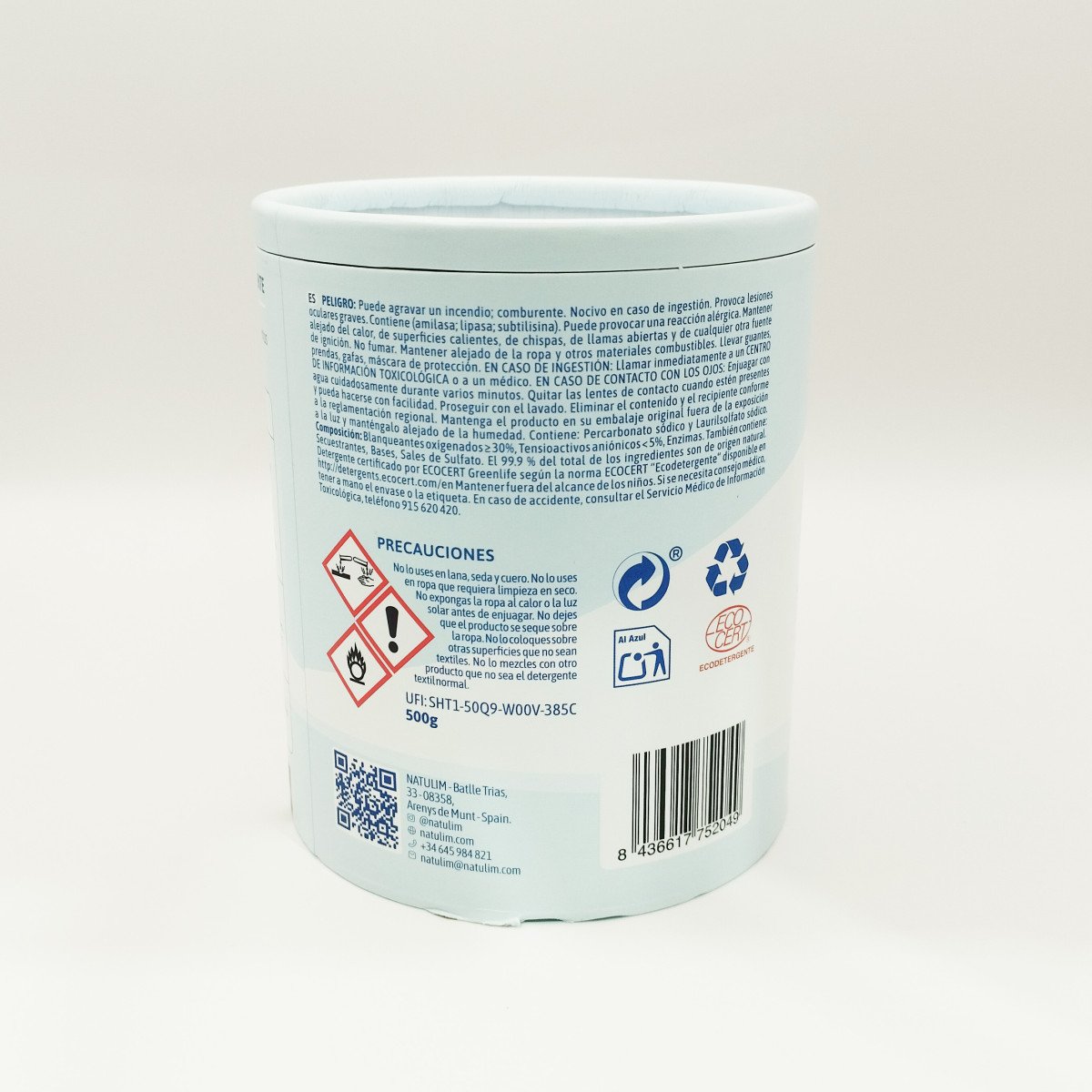 Oxi White Polvo Blanqueador 20 usos Natulim - Imagen 3