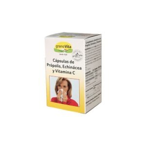 Proteccion resfriado Propolis, Echinacea y Vitamina C 75 caps Granovita